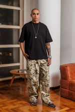 Camiseta Boxy Premium Masculina - Preta
