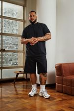 Camiseta Fit Premium Masculina - Preta