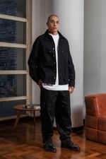 Jaqueta Boxy Preta Masculina