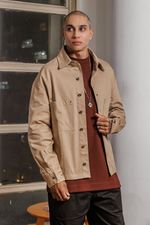 Jaqueta Boxy Caqui Masculina