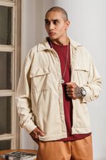 Jaqueta Cotelê Off White Masculina