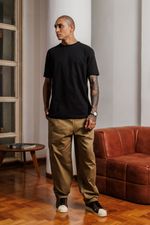 Camiseta Fit Premium Masculina - Preta