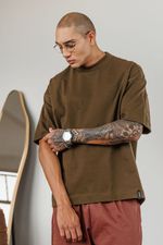 Camiseta Boxy Premium Masculina - Pântano