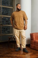 Camiseta Oversized Premium Masculina - Lona