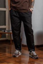 Calça Cropped Sarja Masculina - Preta