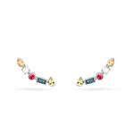 Brinco Earcuff 5 pedras Prata de Lei