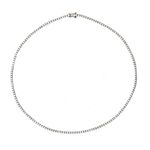 Gargantilha Riviera Square de Diamantes Ouro 18k