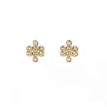 Brinco Endless Knot Ouro 18k 