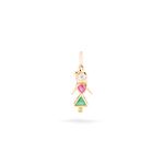 Pingente menina ouro 18K