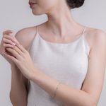 Pulseira Riviera De Diamantes E Esmeralda Ouro 18K