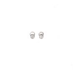 Brinco Stud Ponto De Luz Diamante 5PTS Ouro 18K