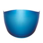Mascara De Proteção Viseira Azul Iridium Texx Modelo Carcara