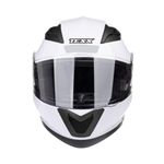 Capacete Texx Escamotiavel Gladiator Branco V2