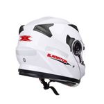 Capacete Texx Escamotiavel Gladiator Branco V2