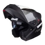 Capacete Texx Escamotiavel Gladiator V3 Preto Fosco