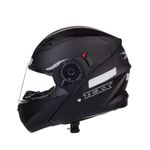 Capacete Texx Escamotiavel Gladiator V3 Preto Fosco