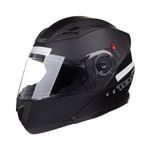 Capacete Texx Escamotiavel Gladiator V3 Preto Fosco