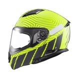 Capacete Texx Escamotiavel Kratos Cyber   Cinza Verde Fosco 