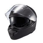 Capacete Texx Escamotiavel Kratos Solid  Preto Fosco 
