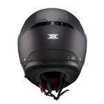 Capacete Texx Escamotiavel Kratos Solid  Preto Fosco 