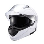 Capacete Texx Escamotiavel Kratos Solid  Branco 