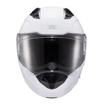 Capacete Texx Escamotiavel Kratos Solid  Branco 