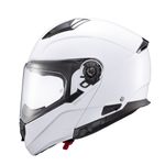 Capacete Texx Escamotiavel Kratos Solid  Branco 