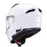 Capacete Texx Escamotiavel Kratos Solid  Branco 