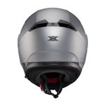 Capacete Texx Escamotiavel Kratos Solid  Titanio Fosco 