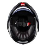 Capacete Texx Escamotiavel Stratos 180 Scratched  Preto verde 