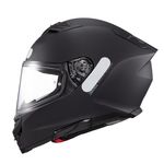 Capacete Texx Fechado Kaiman Solid Preto Fosco