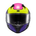 Capacete Texx Fechado Raptor Hornet Verde Roxo Branco Rosa 