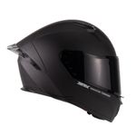 Capacete Texx Fechado Raptor Solido Preto Fosco