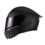 Capacete Texx Fechado Raptor Solido Preto Fosco
