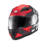 Capacete Texx Strike Trento  Vermelho Fosco 