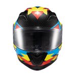 Capacete Texx Strike Ride Azul Verde Vermelho Preto 