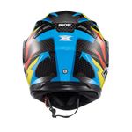 Capacete Texx Strike Ride Azul Verde Vermelho Preto 