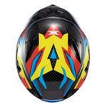 Capacete Texx Strike Ride Azul Verde Vermelho Preto 