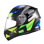Capacete Texx Strike Trento  Amarelo Verde 