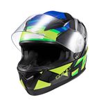 Capacete Texx Strike Trento  Amarelo Verde 
