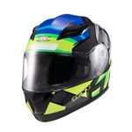 Capacete Texx Strike Trento  Amarelo Verde 