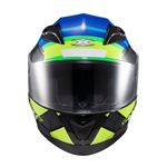 Capacete Texx Strike Trento  Amarelo Verde 