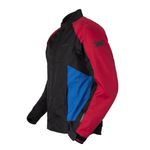Jaqueta Texx Ronin V2 Masculino Preto Vermelho Azul 