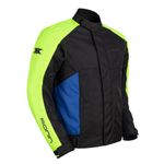 Jaqueta Texx Ronin V2 Masculino Preto Verde Azul 