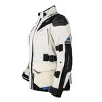 Jaqueta Texx Nomade Ld Feminina  Branco Azul Vermelho 