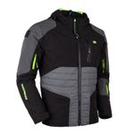 Jaqueta Texx Miami  Cinza Preto Verde 