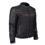 Jaqueta Texx Falcon V2 Feminina Ld  Preto Vermelho 