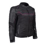 Jaqueta Texx Falcon V2 Feminina Ld   Preto Rosa 