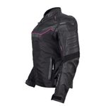 Jaqueta Texx Falcon V2 Feminina Ld   Preto Rosa 
