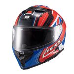 Capacete Texx Fechado Kaiman Flag  UK